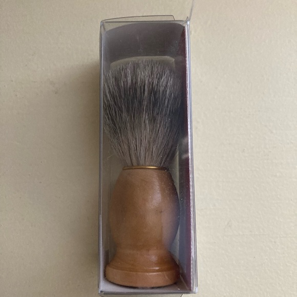 New in box His Tweezerman shaving brush - Picture 4 of 4